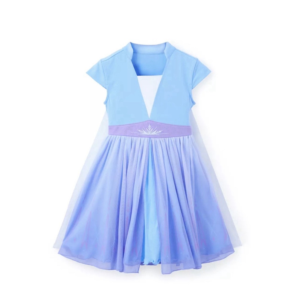 Disney Store Story Play Frozen Elsa Dress Girls Size 9/10